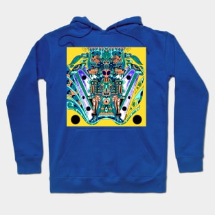 bizarre ancient astronaut ecopop Hoodie